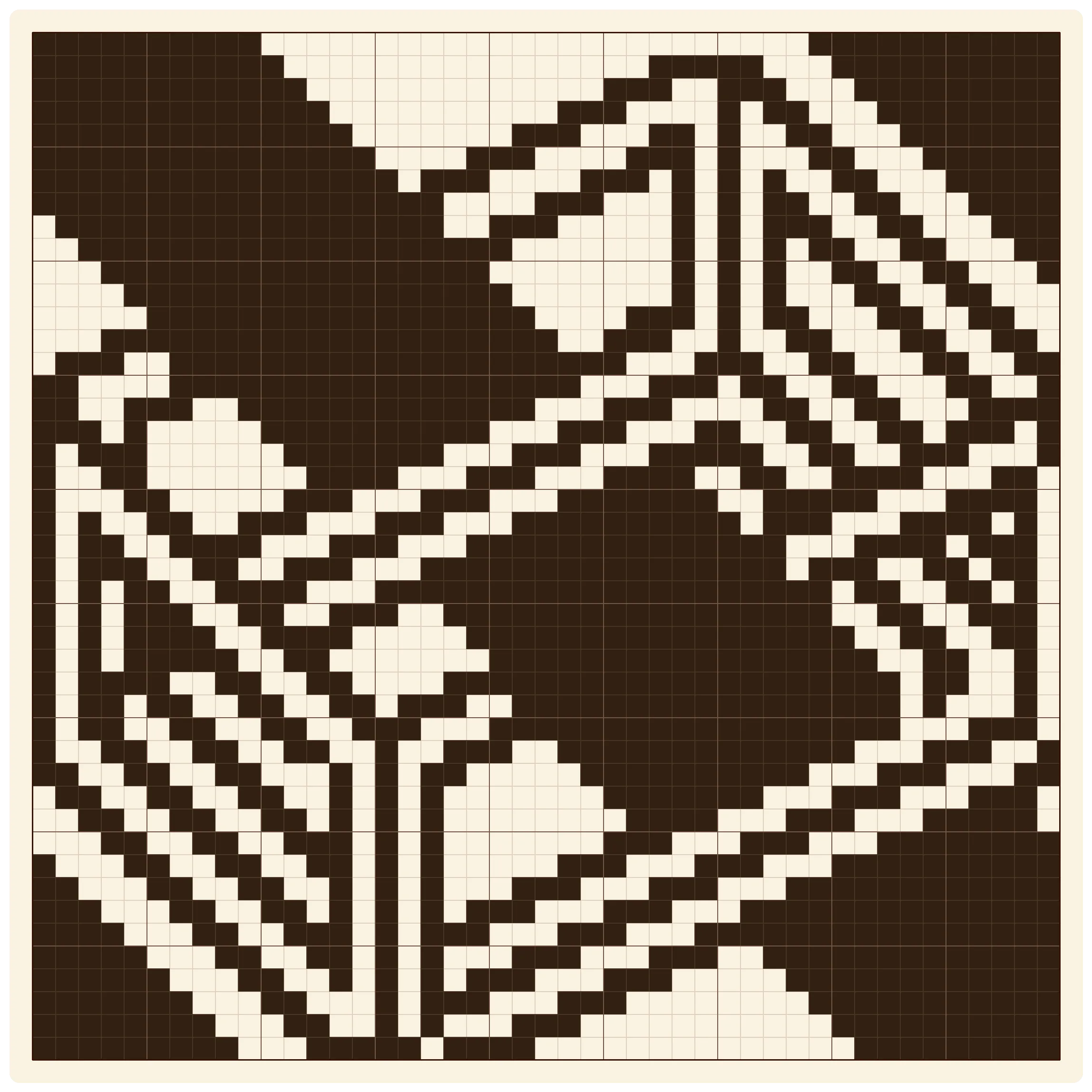 Японский кроссворд «Головоломка» 45x45