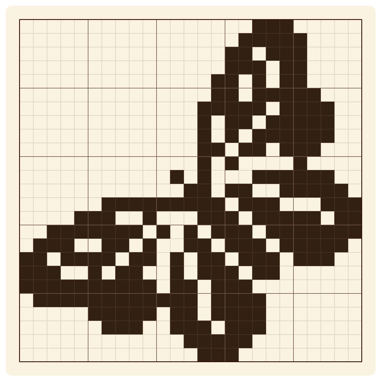 Японский кроссворд «Бабочка» 25x25
