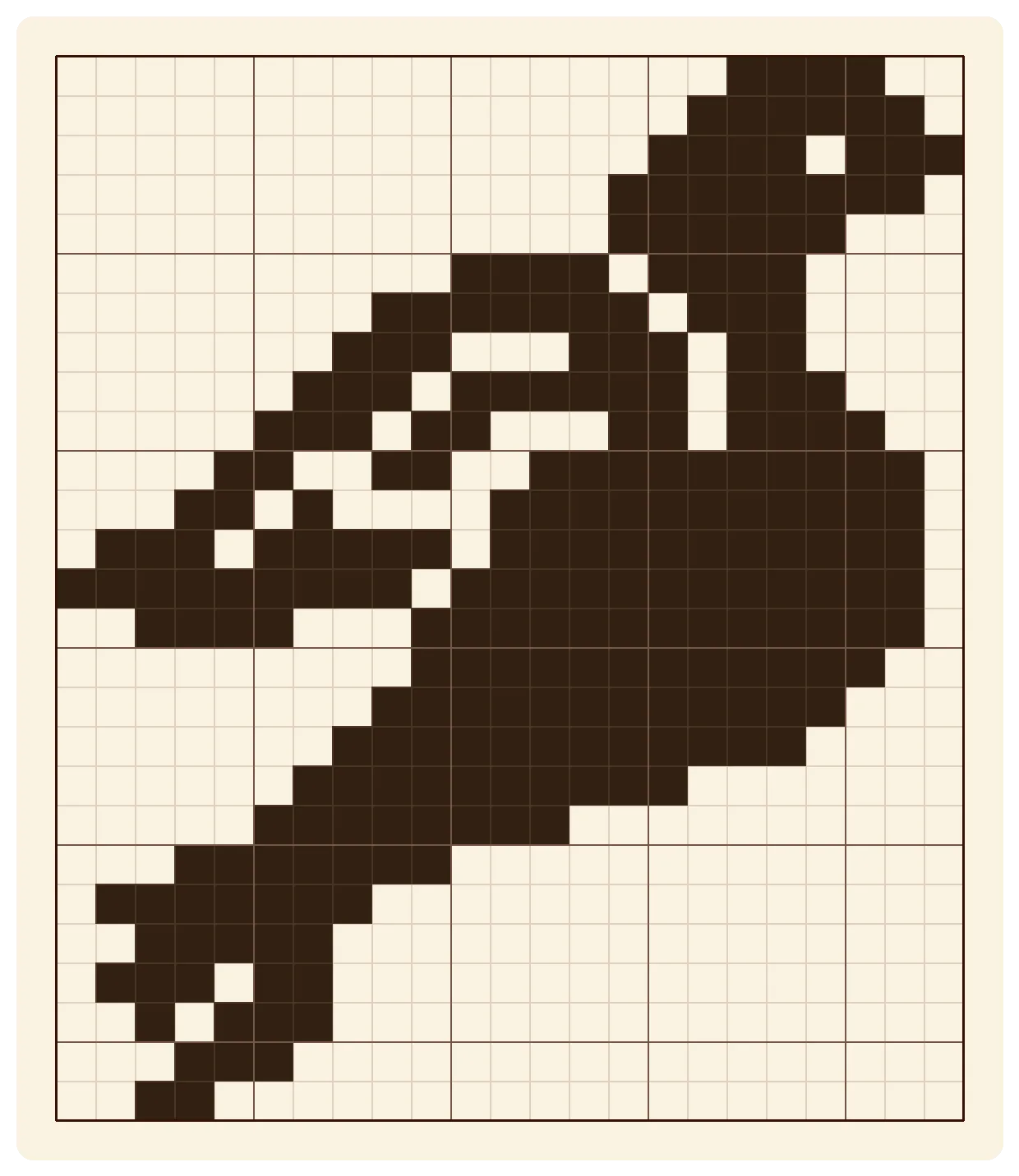 Японский кроссворд «Голубь» 23x27
