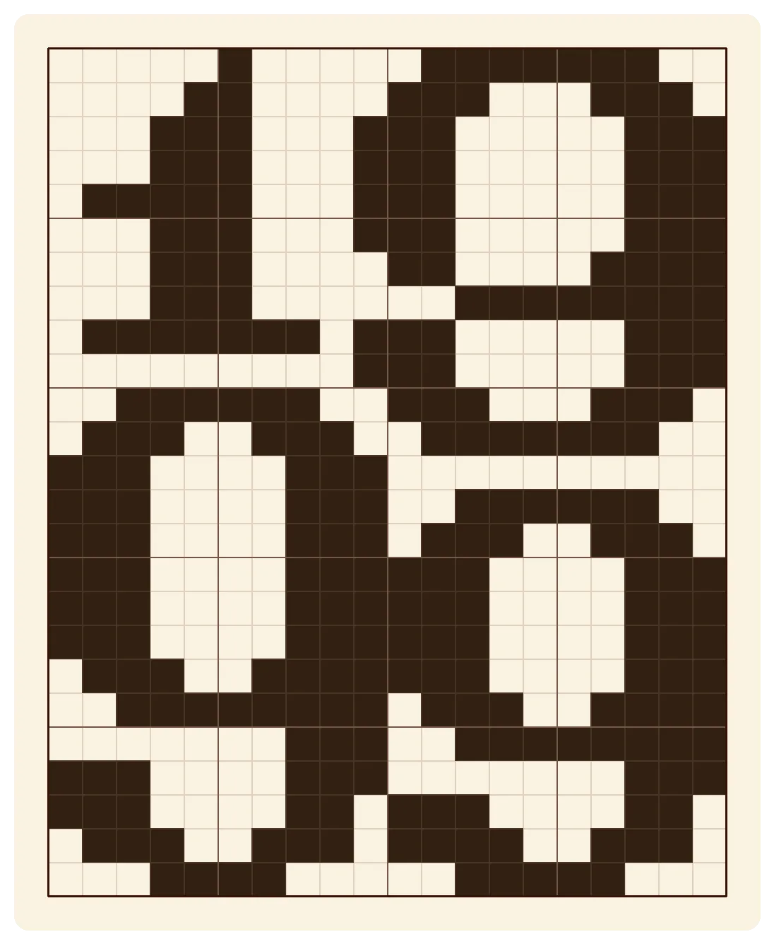Японский кроссворд «1999» 20x25
