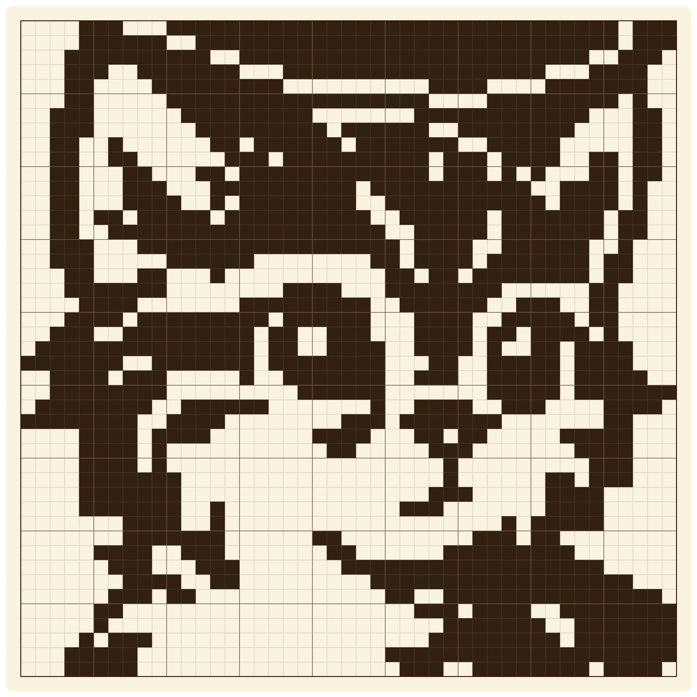 Японский кроссворд «котик» 45x45